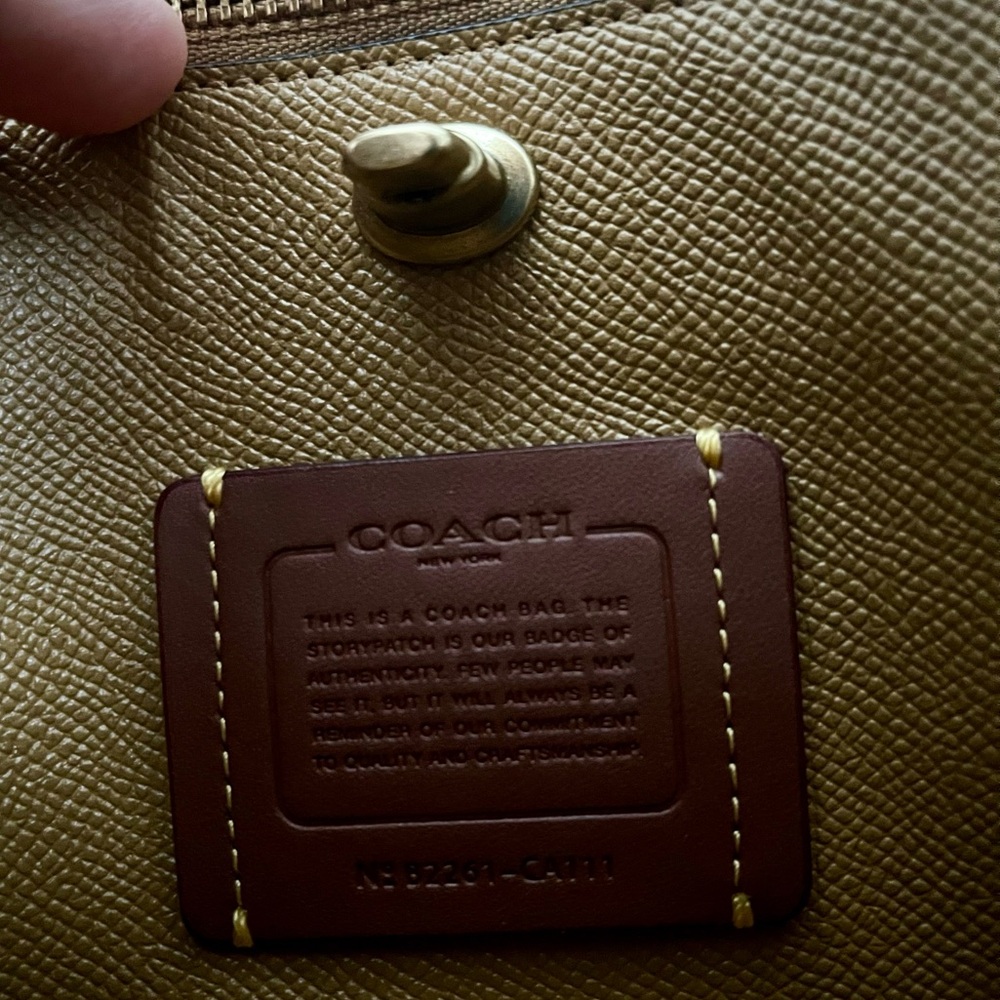 Coach Cherry Willow Tote 24 - Picture 9 of 9